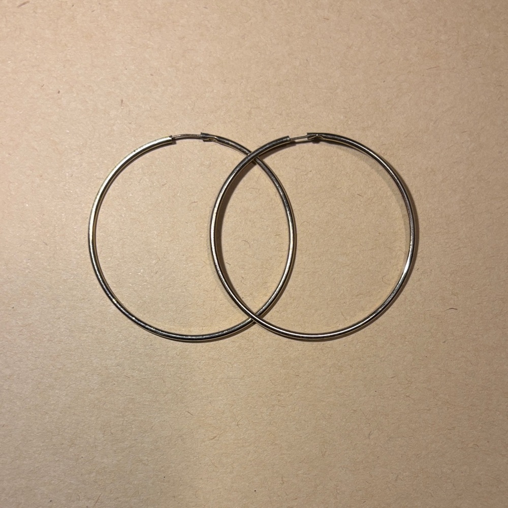 Gold Hoop Earrings